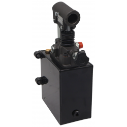 POMPA HYDRAULICZNA RĘCZNA DWUSTRONNA + ZBIORNIK 2L